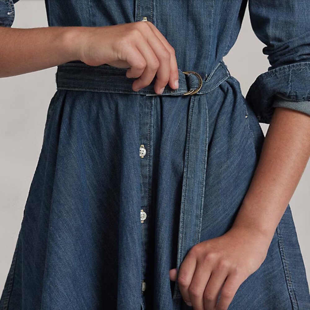 Robe Jean Ralph Lauren / denim dress Ralph Lauren - Picture 7 of 7